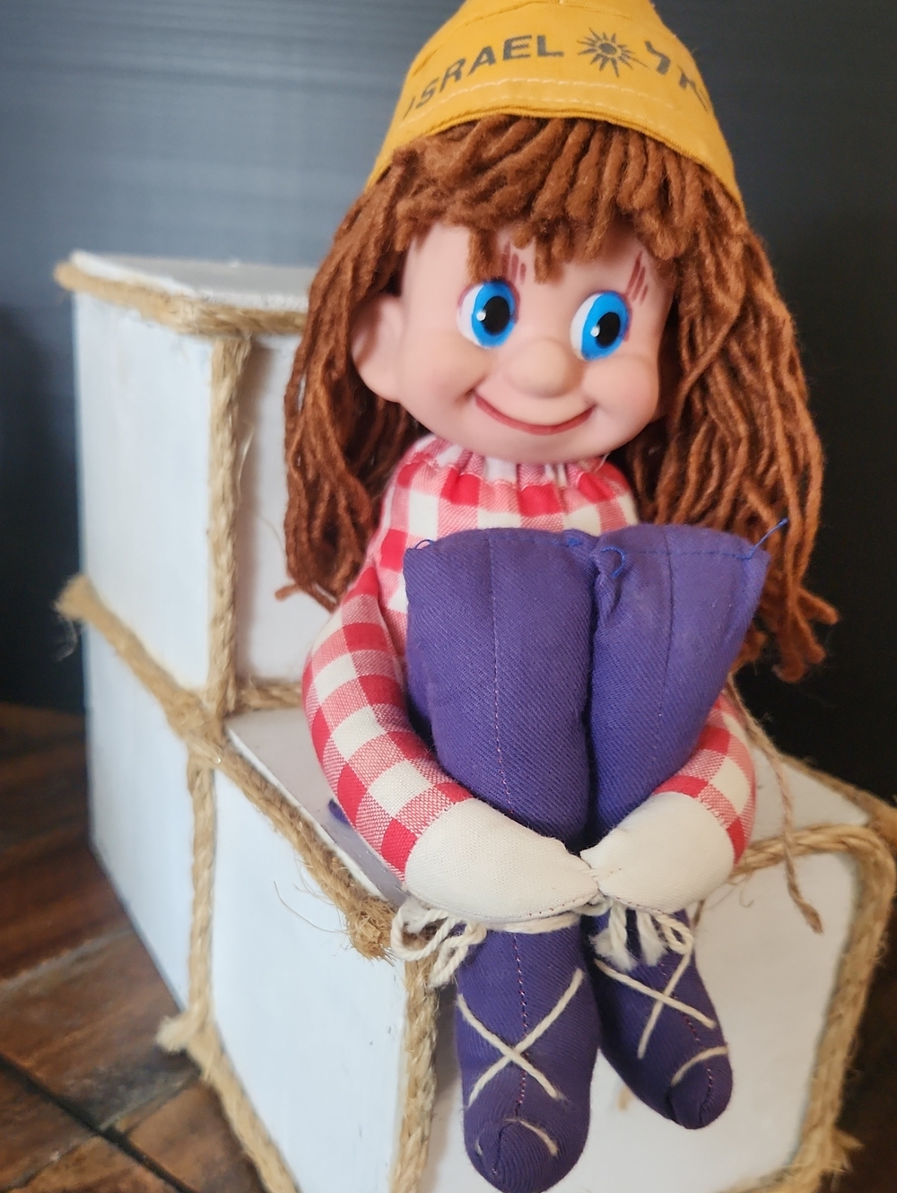 Vtg Israeli Doll